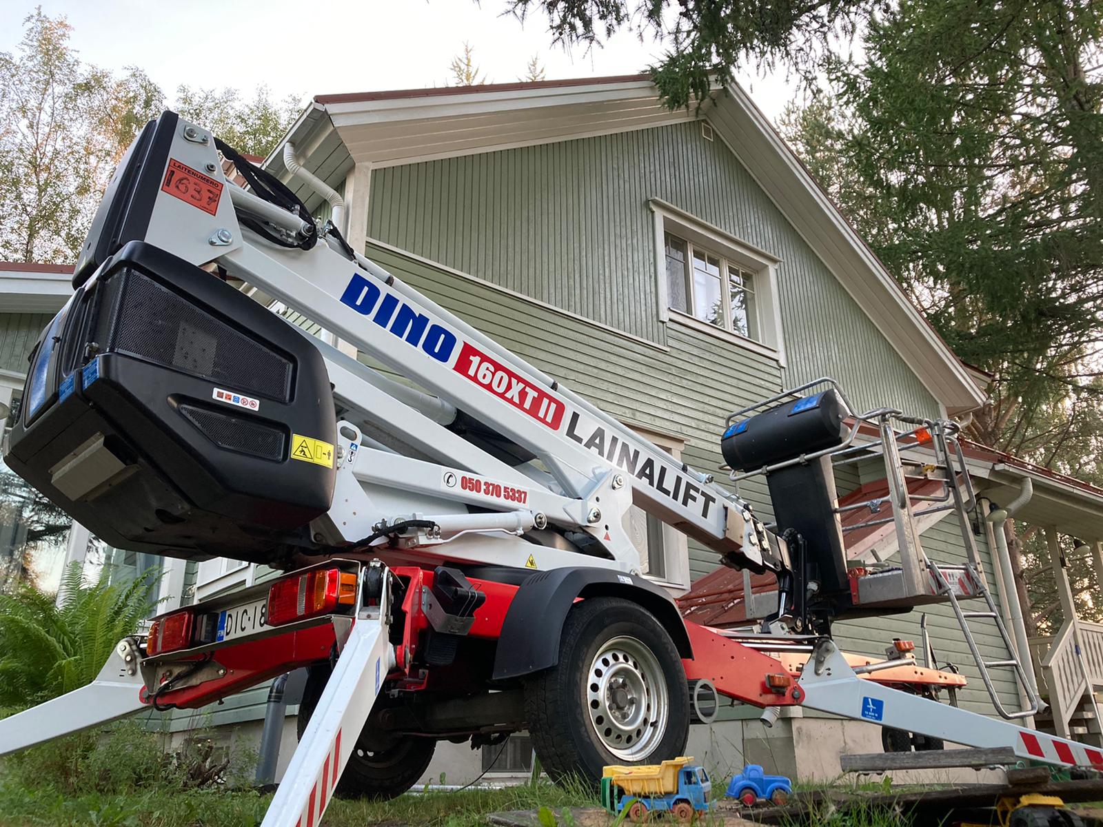 maalattu seinä